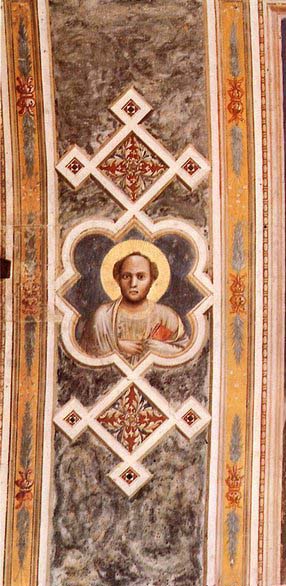 GIOTTO di Bondone Decorative band with figure